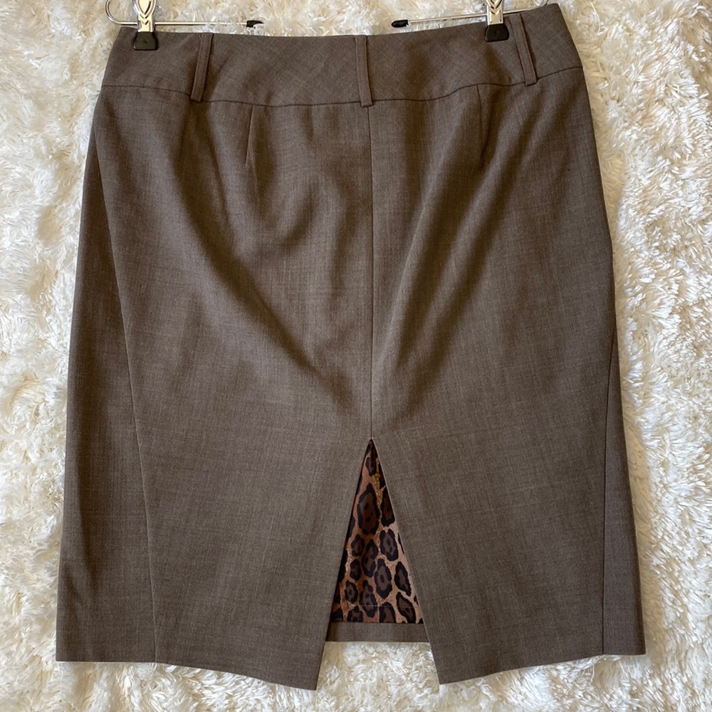 Express Pencil Skirt, Blush Taupe, Size 4, Excellent Condition